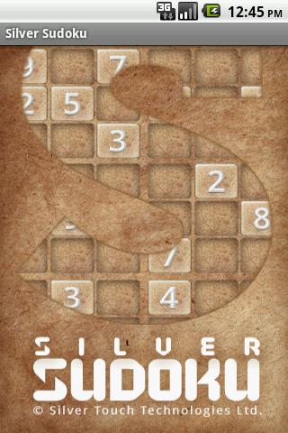 Silver Sudoku