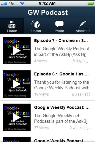 Google Weekly Podcast