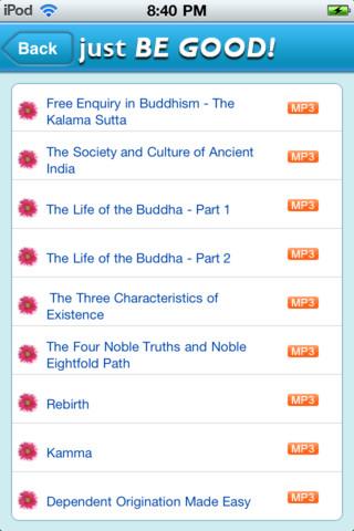 【免費書籍App】Just Be Good Buddhist-APP點子