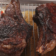 Dry-Aged, Sous-Vide, Torched-and-Seared Bone-in Ribeyes (AKA The Ultimate Steak)