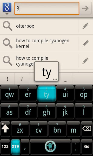 CyanogenMod Smart KB Theme