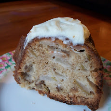 Pear Cardamom Bundt Cake