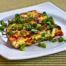 Asparagus and Tomato Frittata with Havarti and Dill