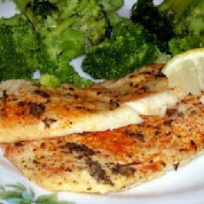 Broiled Parmesan Tilapia (Low-Carb)