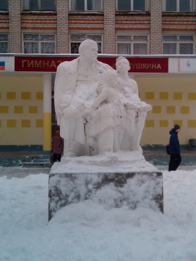 Ленин со студентами