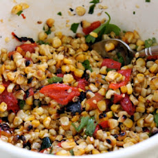Grilled Corn with Herbs