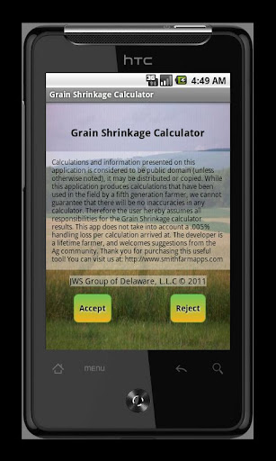 Grain Shrinkage Calculator