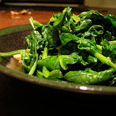 Spicy Sauteed Spinach