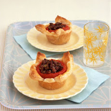 Stuffed Tomatoes in Puff Pastry