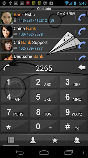 RocketDial Keo Black Theme