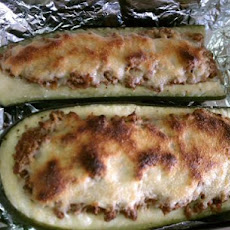 Stuffed Zuccini Boats