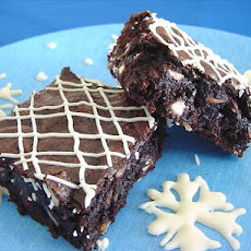 Snow Flurry Brownies