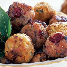 Kittencal's Holiday Cranberry Stuffing Balls