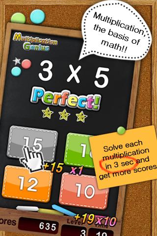 Multiplication Genius x19 Tab