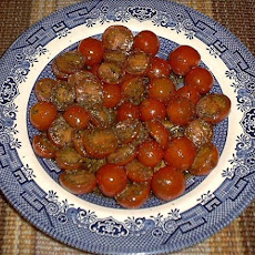 Warm Cherry Tomato Salad