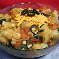 Hot Mexican Potato Salad