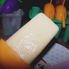 Orange Yogurt Popsicles