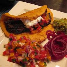 Coffee Marinated Flank Fajitas with Pico De Gallo