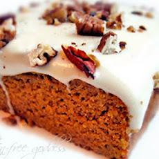 Maple Frosted Pumpkin Cake