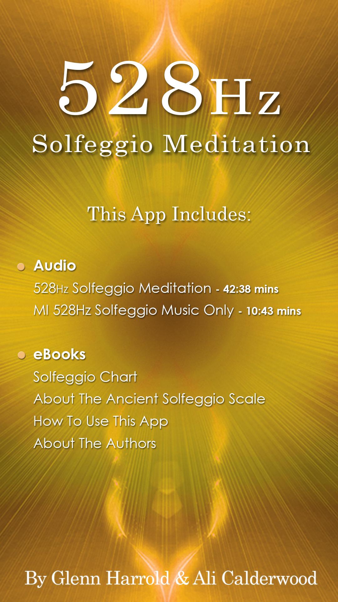 Android application 528 Hz Solfeggio Meditation screenshort