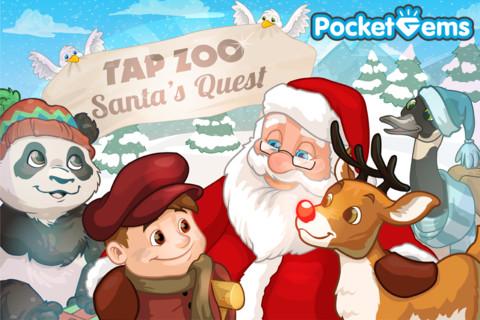 【免費休閒App】Tap Zoo: Santa's Quest-APP點子