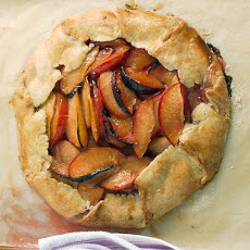 Rustic Plum Tart