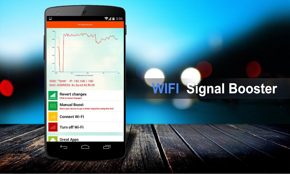 Ứng dụng WiFi Booster Pro