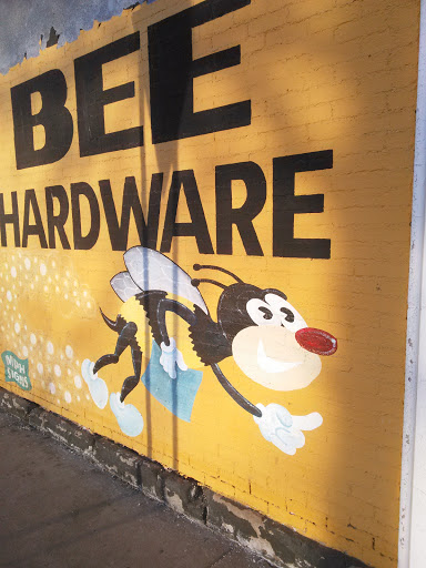 Busy Bee Hardware Mural by MPH Signs
