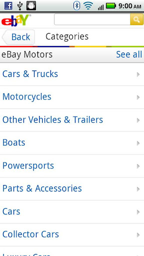 ebay-for-droids for android screenshot