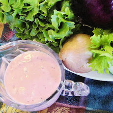 Mom's Creamy Cheesy Berry Salad Dressing