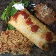Beef Chimichangas
