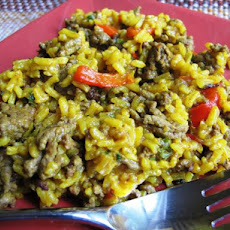 Spanish Rice With Beef