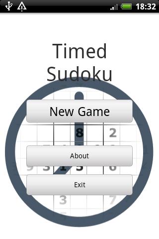 Timed Sudoku