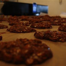 Peanut Butter Cocoa No-Bake Cookies