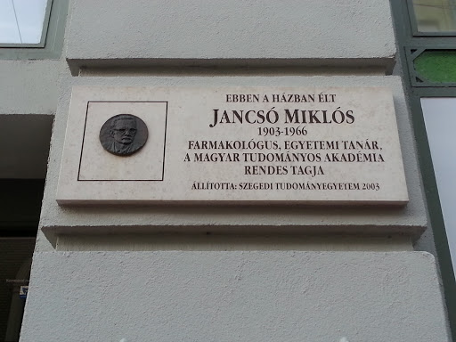 Jancsó Miklós emléktábla