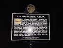 J. F. Drake High School Historical Marker 