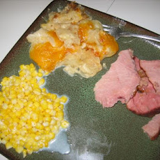 Erin's Scalloped Potatoes and Ham