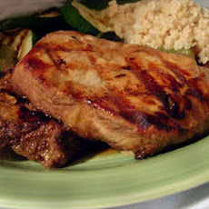 Teriyaki Grilled Pork Steaks