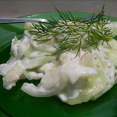 Cucumbers in Sour Cream