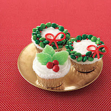 Orange Cupcakes with Vanilla Frosting