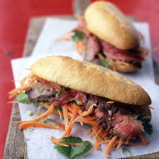 Vietnamese Steak Sandwiches
