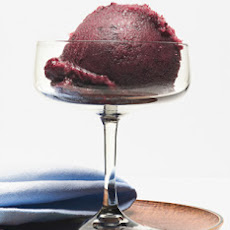 Fresh Grape and Champagne Sorbet
