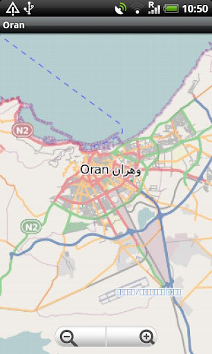 Oran Street Map