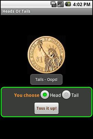 【免費娛樂App】Heads or Tails-APP點子