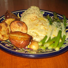 Roasted Chicken, New Potatoes & Asparagus