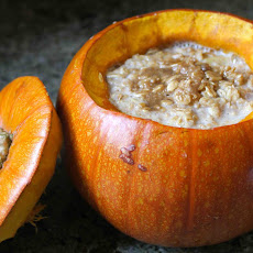 Whole Baked Pumpkin Oatmeal
