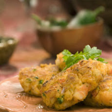 Spicy Sweet Potato & Shrimp Cakes