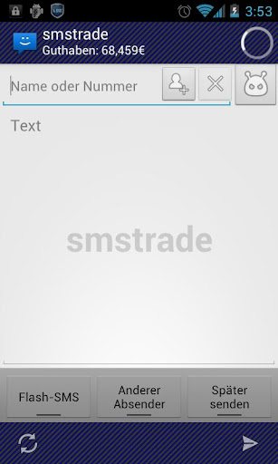 WebSMS Connector: smstrade