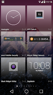 How to install Blank Widget Lollipop patch 1.1 apk for bluestacks