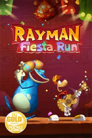 Android application Rayman Fiesta Run screenshort
